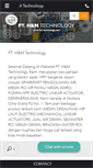 Mobile Screenshot of hm-technology.com