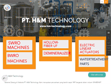 Tablet Screenshot of hm-technology.com